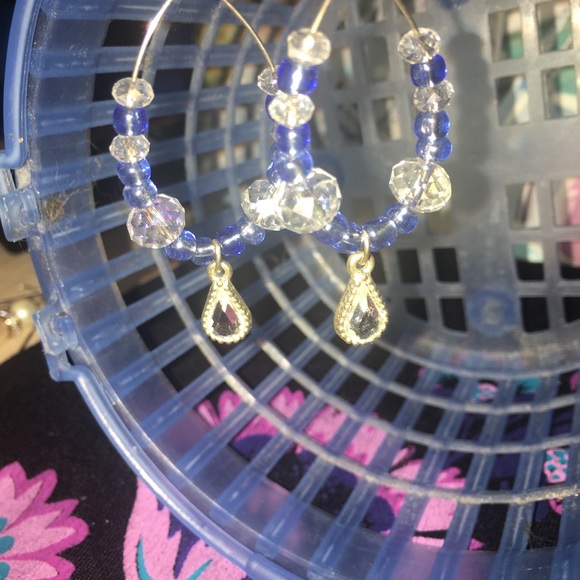 Gorgeous Swarovski beaded earrings NWT - Picture 4 of 8